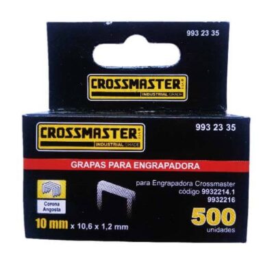 GRAPAS RECTAS 10 X 10,6 MM. X 500 UN. `CROSS`- 5