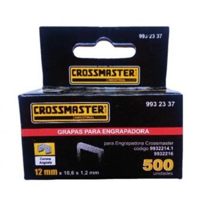 GRAPAS RECTAS 12 X 10,6 MM. X 500 UN. `CROSS`- 5