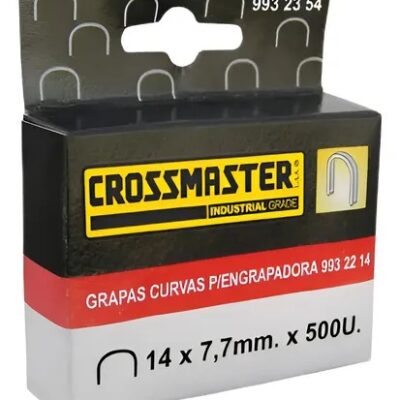 GRAPAS CURVA 14 X 7,7 MM. X 500 UN. `CROSS`- 5