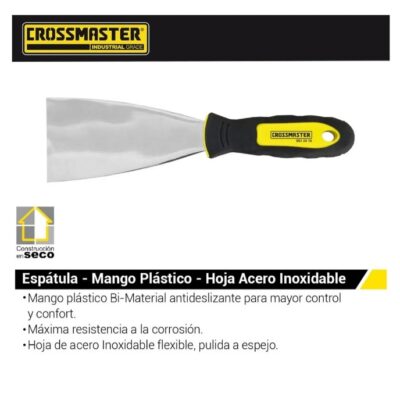 ESPATULA CABO PLASTICO 60 MM. `CROSS`- 4