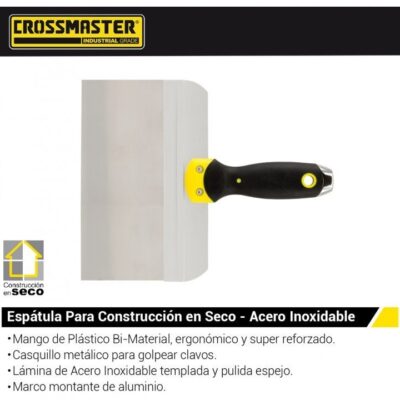 ESPATULA CONST. EN SECO 200 MM. `CROSS`- 3