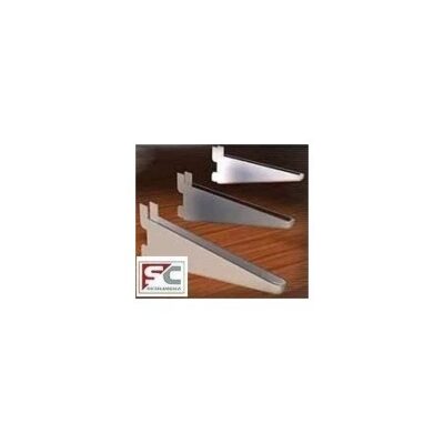 MENSULA PARA RIEL DE 17 CM. BLANCA