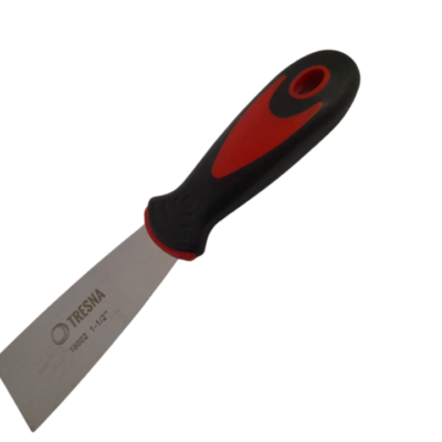 ESPATULA ACERO INOX. MANGO SOFT 1-1/2 `TRESNA`