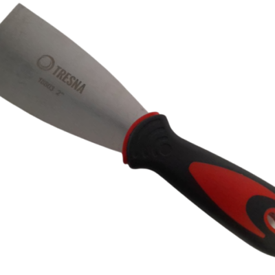 ESPATULA ACERO INOX. MANGO SOFT 2` `TRESNA`