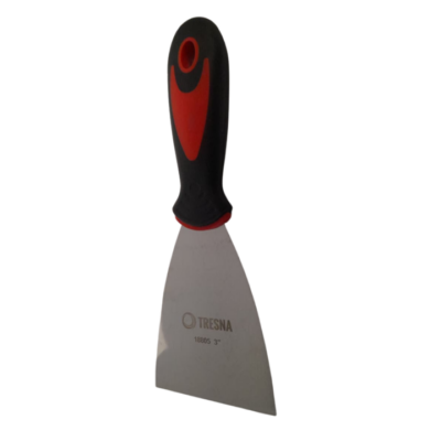 ESPATULA ACERO INOX. MANGO SOFT 3` `TRESNA`