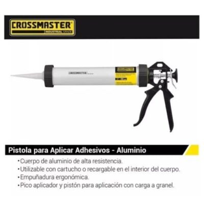 PISTOLA APLICADORA ALUMINIO 11` `CROSS`- 10