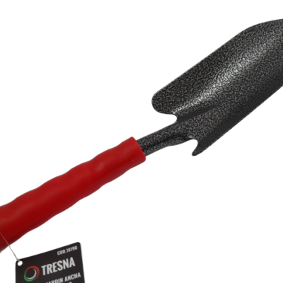 PALITA DE JARDIN ANCHA MANGO PLASTICO `TRESNA`