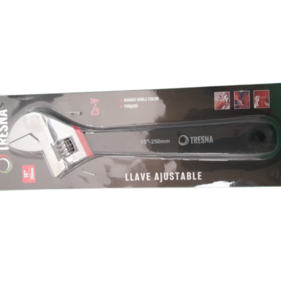 LLAVE AJUSTABLE CR-V MANGO SOFT 10` `TRESNA`