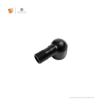 CODO ENCHUFE ROSCA HEMBRA 1` POLIETILENO