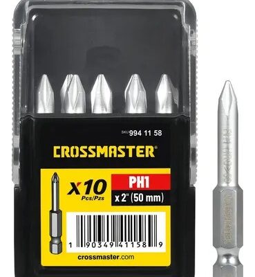 PUNTA AT. PHILLIPS Nº 1 50 MM. X 10 `CROSS`- 10