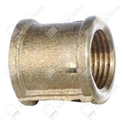 CUPLA 1 1/4 BRONCE