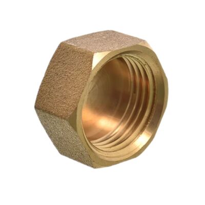 TAPA HEMBRA 1` BRONCE
