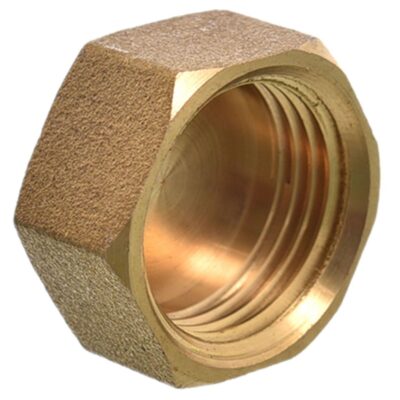 TAPA HEMBRA 2` BRONCE