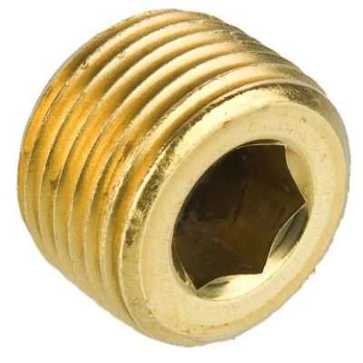 TAPON MACHO 1/2 BRONCE