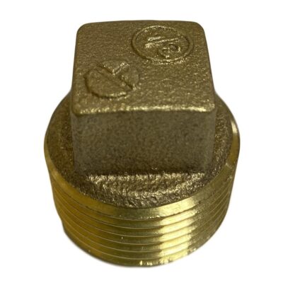 TAPON MACHO 1` BRONCE