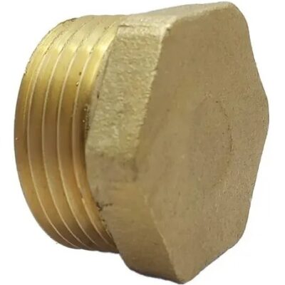 TAPON MACHO 1 1/4 BRONCE