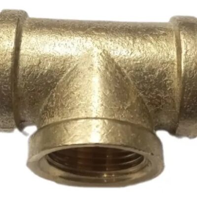TEE A 90° 1/2 BRONCE