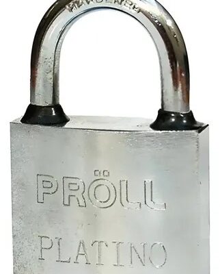 CANDADO PLATINO PROLL D. TRABA 30 MM. X UN.