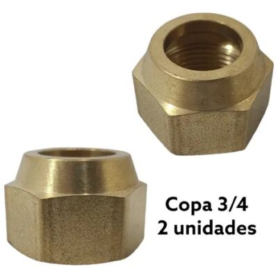 TUERCA 3/4 BRONCE