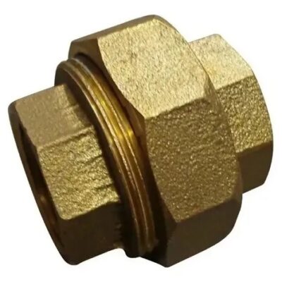 UNION DOBLE CONICA H.H. 1` BRONCE