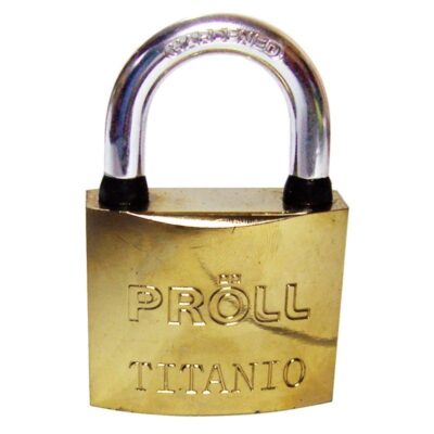 CANDADO PLATINO PROLL D. TRABA 40 MM. X UN.