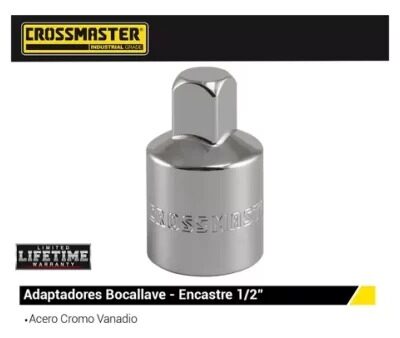 ADAPTADOR BOCALLAVE 1/2 H X 3/4 M `CROSS`- 2