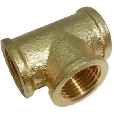 TEE REDUCCION 1 X 1/2 BRONCE