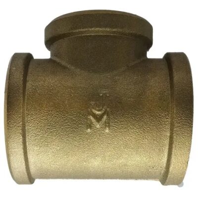 TEE REDUCCION 1 X 3/4 BRONCE