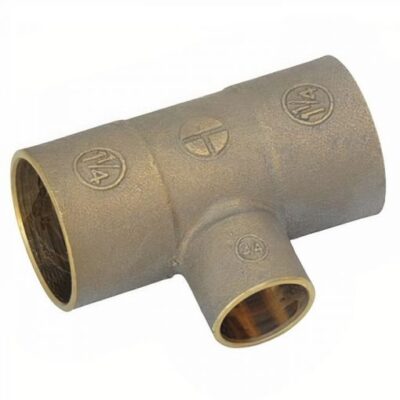 TEE REDUCCION 1 1/4 X 3/4 BRONCE