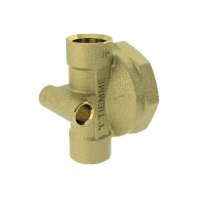 TEE REDUCCION 1 1/2 X 1/2 BRONCE