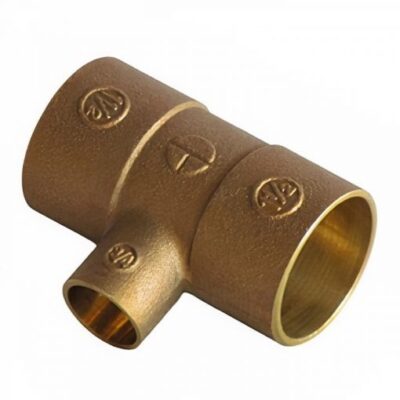 TEE REDUCCION 1 1/2 X 3/4 BRONCE