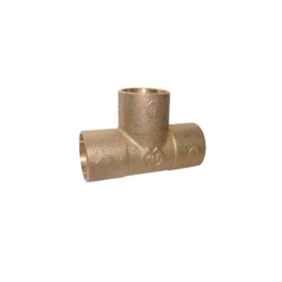 TEE REDUCCION 2 X 1 BRONCE