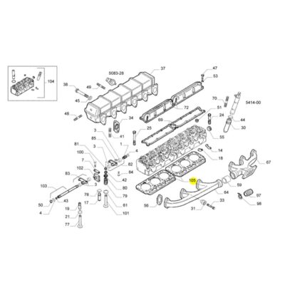 BOCALLAVE HEXAG. ENC. 1/2 X 29 MM. `CROSS`- 1