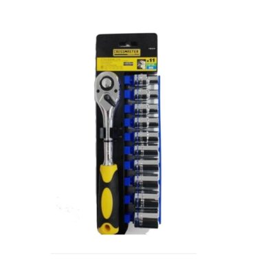 SET BOCALLAVE HEXAGONAL 11 PCS ENC. 1/2 `CROSS`