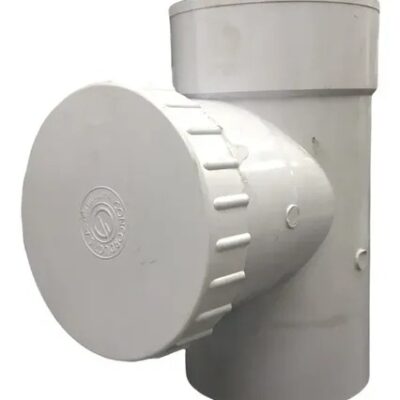 CAÑO CAMARA CON TAPA 100 PVC