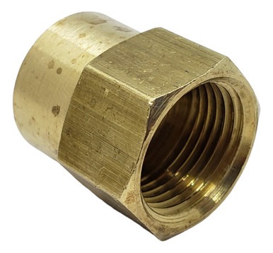 CUPLA REDUCCION 1/2 X 1/4 BRONCE