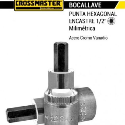 BOCALLAVE PUNTA TORX ENC. 1/2 T-50 `CROSS`- 2