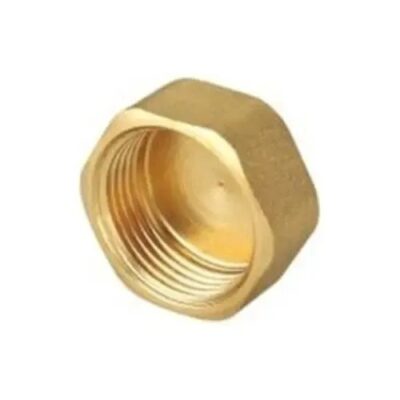 TAPA HEMBRA 1/8 BRONCE