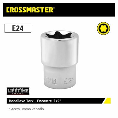 BOCALLAVE TORX ENC. 1/2 E-12 `CROSS`- 1