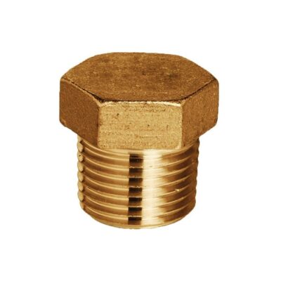 TAPON MACHO 1/8 BRONCE