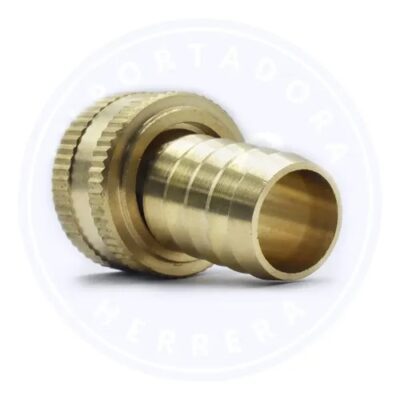 UNION ENCHUFE ENCHUFE PARA MANGUERA BRONCE