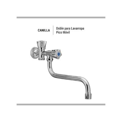 CANILLA PARA LAVARROPAS PICO MOVIL