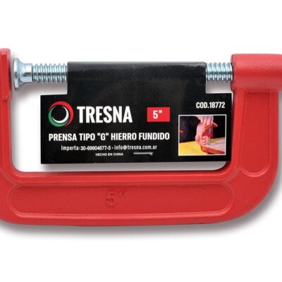 PRENSA TIPO `G` HIERRO FUNDIDO 3` `TRESNA`