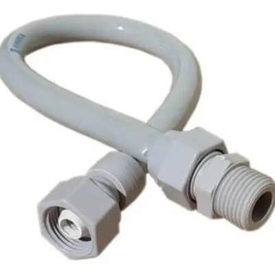 FLEXIBLE PLASTICO REGULABLE 1/2 X 40 CM.