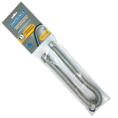 FLEXIBLE PARA GAS RAMALLADA 1/2 X 30 CM.