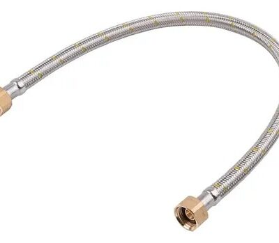 FLEXIBLE PARA GAS RAMALLADA 1/2 X 60 CM.