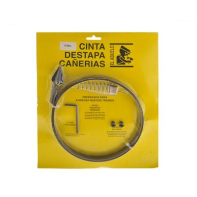 CINTA DEST. CAÑERIAS ACERO 5 MTS. `EL ABUELO`