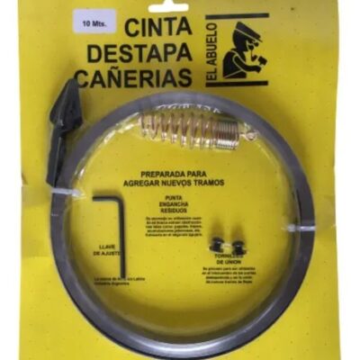 CINTA DEST. CAÑERIAS ACERO 15 MTS. `EL ABUELO`