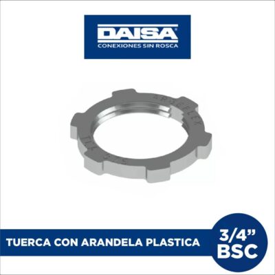 ARANDELA PLASTICA O P.V.C. 3/4 X 100