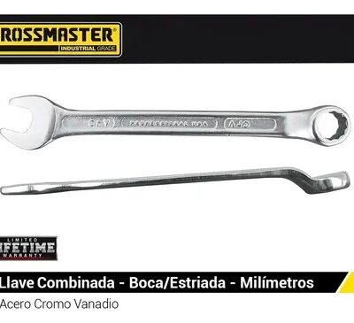 LLAVE COMB. ACODADA 17 MM. `CROSS`- 7